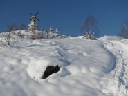 Salendo verso il Mulino Val