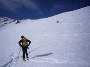 il tratto più interessante della discesa....