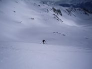 sul ripido tratto finale....