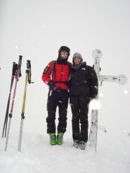 neve sulla punta dell'Aquila