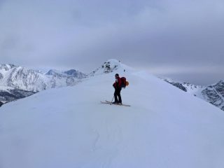 Arrivo in Cima