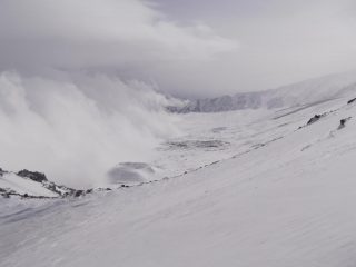 verso la valle del Bove e Monte Simone 