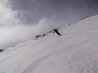 ottima neve in discesa