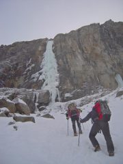 Arrivo alla cascata...