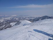 il vento ha spazzato a fondo la parte sommitale