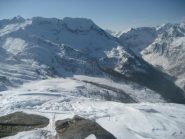 innevamento -insufficiente- lato (alpe Sorbella) di discesa