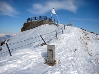 la vetta del monte generoso