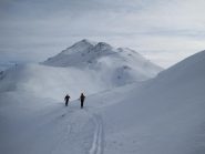 Colle delle Vallette, verso il Ciantiplagna