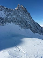 la Sorprendente verticalità dell'Hubschorn