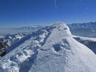 Oggi vetta piuttosto aerea