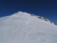 Breve cresta per la cima