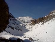 punta di Medzove sullo sfondo, siamo alla conca del lac geleè