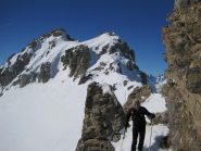 Il tratto finale di cresta