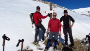 Stelvio, Maurizio e Davide al Passo della Croce (18-2-2012)
