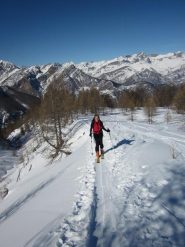 in salita