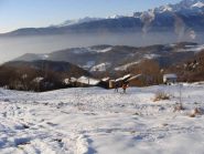 subito dopo la partenza a prato del Rio