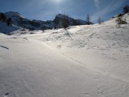 In cerca del sentiero 2 su neve non battuta