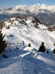 Sono sul sentiero sbagliato, ma almeno c'è un bel panorama