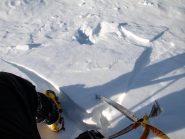 Ecco quello che vorrei non accadesse sotto i miei piedi in un tratto ripido