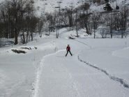 tratto di discesa sull'agonistica