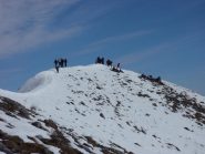 affollamento in cima