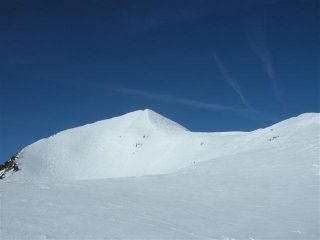 oggi molto bella la parte dura sul filo di cresta 