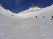 all'uscita del canale a quota 2400 circa