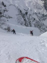 rampa di collegamento con il canale centrale