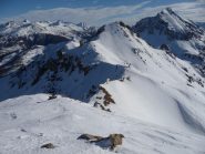 cresta verso la Guglia del Mezzodì