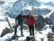 Enrico e Sergio in vetta