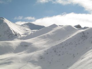 la discesa nel vallone