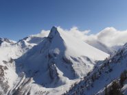 04 - il pendio del Francais Pelouxe, tracce dei passaggi quasi cancellate dal caldo di questi giorni
