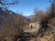 Sulla mulattiera per Emarese