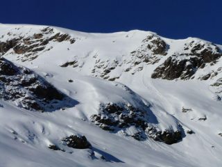 il punto delicato visto da sotto