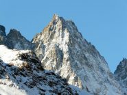 Visolotto, in ombra la parete Nord