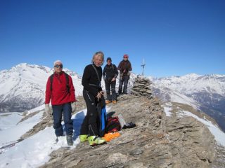 In cima al Gran Pelà