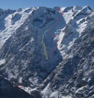 il tracciato di salita e discesa