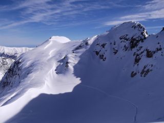 sopra il lago...e siamo quasi in cima