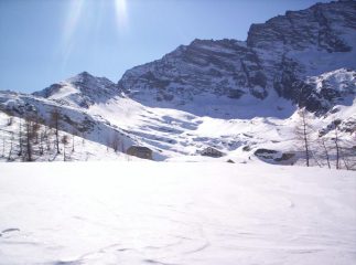 in vista del rifugio