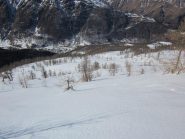 bei pendii ancora intonsi...qui la neve è ancora bella!!!