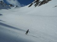 discesa su neve portante