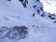 Stellino snow, l'unico a non togliere l'attrezzo dai piedi!