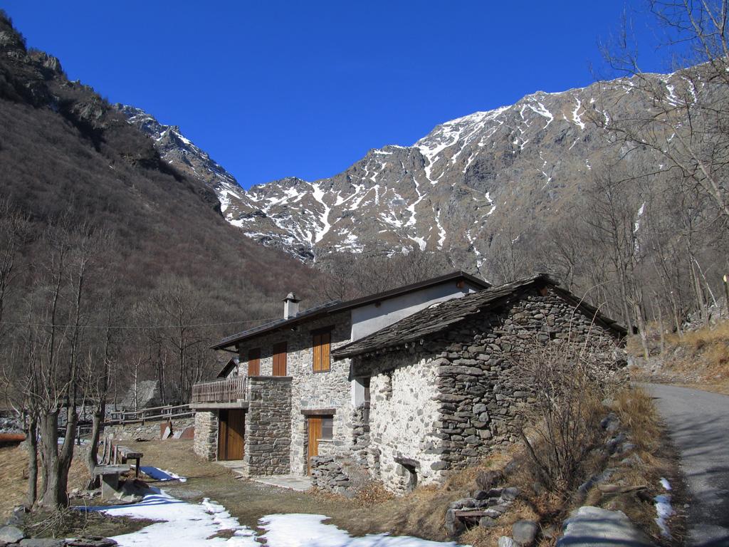 Le ultime case di Grange Buttigliera