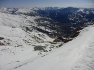 Vallone Comba del Frejus dalla vetta