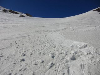 Pendio sotto il Colle del Frejus 