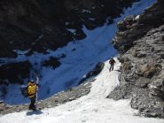 Entrando nella Comba Gaudet