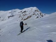 La cresta da subito dopo il colle delle porte