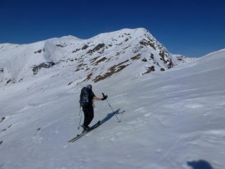 La cresta da subito dopo il colle delle porte
