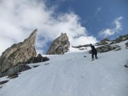 Sul ripido pendio finale