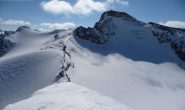 dalla cima: Grande Aiguille Rousse e Cima del Carro